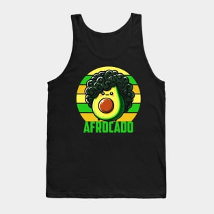 Afrocado - Funny African American Avocado Tank Top